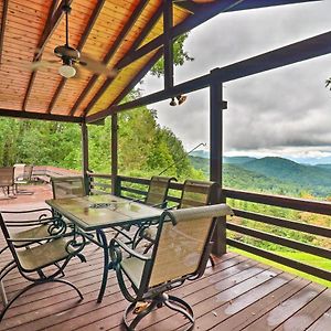 Cozy Cullowhee Cabin With Breathtaking Views! Glenville Exterior photo