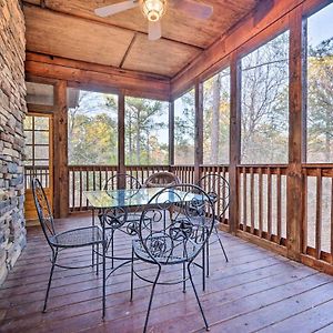 Broken Bow Cabin With Deck, Hot Tub And Fire Pit! Villa Exterior photo