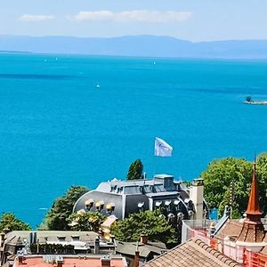 La plus belle vue du lac Léman Montreux Exterior photo