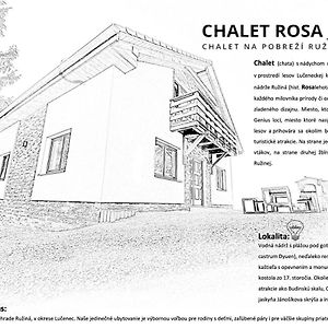 Chalet Rosa Villa Ruzina Exterior photo
