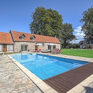 Hotel Clos Celeste - Campagne D Etretat Avec Piscine Et Spa Écrainville Exterior photo