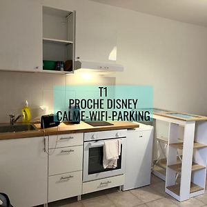 Apartamento Superbe Studio Proche Disney Champs-Sur-Marne Exterior photo