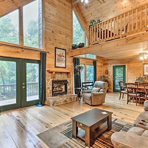 Ellijay Resort Cabin With Deck And Enclosed Porch! Exterior photo
