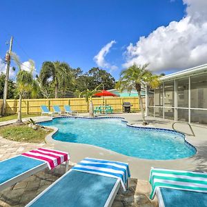 Merritt Island Oasis With Pool About 7 Mi To Beach! Exterior photo