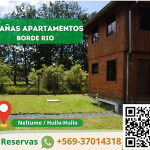 Cabañas-apartamentos Borde Río Neltume Exterior photo