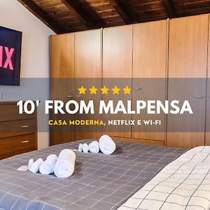 10' From Malpensa Casa Moderna, Netflix & Wi-Fi Apartamento Casorate Sempione Exterior photo