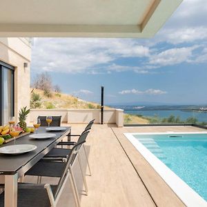 New Villa Astera -Heated Pool, 4 Bedrooms, And Sea Views Seget Vranjica Exterior photo