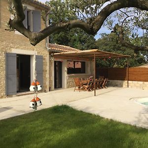 New Provencal Country House Of Stone, With Pool And All The Comforts In Uzes Villa Exterior photo