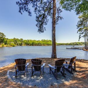 Lakefront Oconee Vacation Rental With Patio And Views! Greensboro Exterior photo