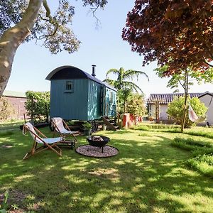 Shepherds Hut At The Hollies Villa Woodbridge Exterior photo