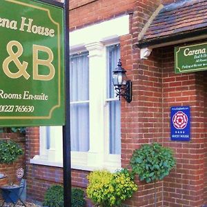Carena House Bed and Breakfast Canterbury Exterior photo