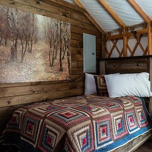 Creekside Cove Luxury Yurt - Creekside Glamping With Private Hot Tub Villa Topton Exterior photo