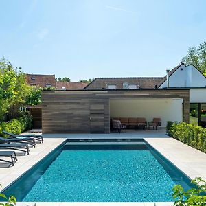 Luxury Holiday Home In Kortrijk With Wellness And Heated Pool Exterior photo