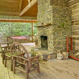 Topton Cabin With Hot Tub - 6 Mi To Nantahala Lake! Villa Exterior photo