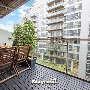 Apartamento Modern Studio W Balcony & Secured Parking Mánchester Exterior photo