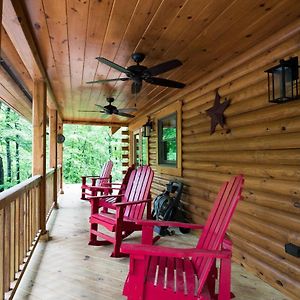 Brown County Log Cabin Villa Morgantown Exterior photo