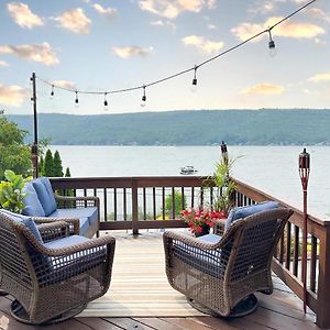 Cozy Lakeside Fall Escape; Applepick, Hike, Winery Villa Greenwood Lake Exterior photo