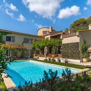 Provencal Bastide With Heated Pool Near Alpilles And Luberon Villa Vernegues Exterior photo