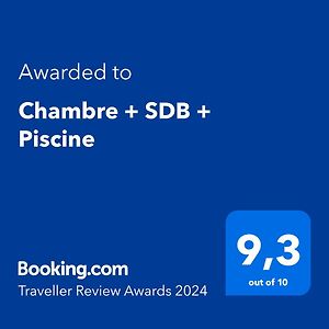 Chambre + Sdb + Piscine Grenade-sur-Garonne Exterior photo