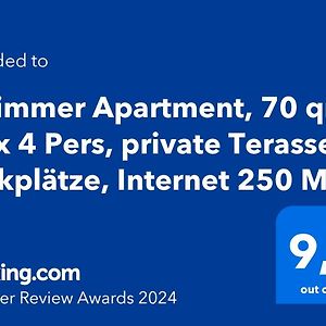2 Zimmer Apartment, 70 Qm, Max 4 Pers, Private Terasse, 2 Parkplatze, Internet 250 Mbit Gärtringen Exterior photo