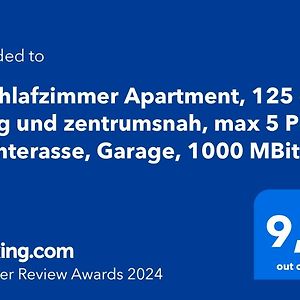 4 Zimmer Apartment, 125 Qm, Ruhig Und Zentrumsnah, Max 5 Pers, Dachterasse, Garage, 1000 Mbit Böblingen Exterior photo