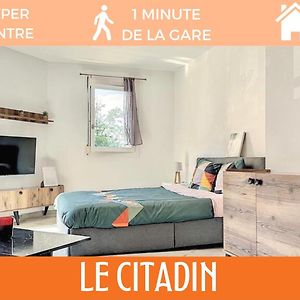 Zenbnb - Le Citadin - Studio - 2 Minutes From The Train Station Annemasse Exterior photo