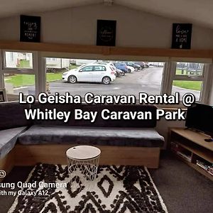 Lo Geisha Caravan Rental At Whitley Bay Caravan Park Exterior photo