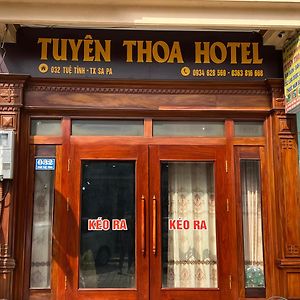 Tuyen Thoa Hotel Sapa Exterior photo
