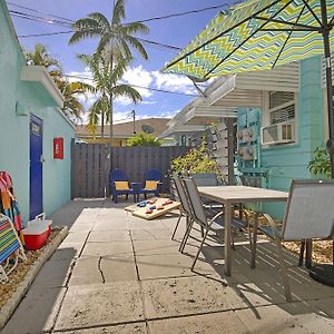 Apartamento Steps To Beach & Downtown! Cozy Beach Bungalow #1 Lake Worth Beach Exterior photo