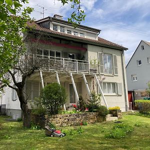 Apartamento Haus Am Bach Schwäbisch Gmünd Exterior photo