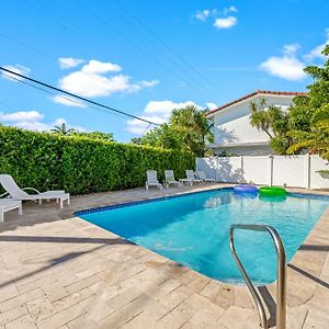 Wonderful 3Br Steps To The Beach Wheated Pool Villa Fort Lauderdale Exterior photo