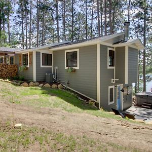Nevis Cabin Escape With Boat Dock Lake Access! Exterior photo