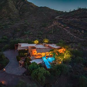 Cave Creek Casa De Las Cruces- Mountainside W Views And Pool, Hot Tub And More! Villa Exterior photo