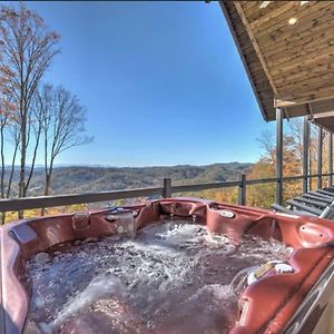 Panoramic Mtn Views Hottub Fire Pit Near Asheville Swiss Exterior photo