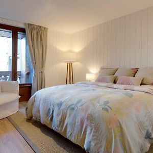 Apartamento Stylishly Renovated, King Bed, 120M From Telecabin Les Houches Exterior photo