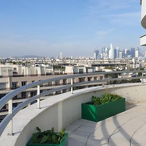 Apartamento Panoramic View Of Paris Levallois-Perret Exterior photo