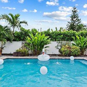 Heated Pool Oasis Villa Fort Lauderdale Exterior photo