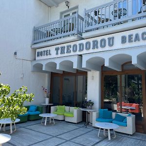 Theodorou Beach Hotel Apartments Psalidi  Exterior photo