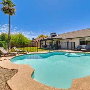 Spacious Desert Oasis In Mesa With Private Pool! Villa Exterior photo