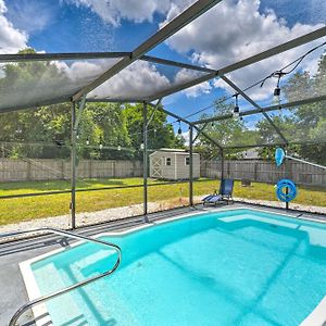 Deltona Home With Saltwater Pool And Sunroom! Exterior photo