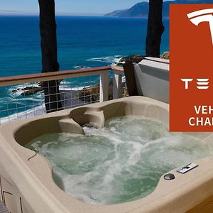 Apartamento Gorgeous Oceanview, By Oceanviewhottubs Oceanfront! Shelter Cove, Ca Tesla Ev Station Exterior photo