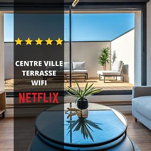 Downtown Rooftop - Centre Ville - Wifi - Terrasse - Netflix Amiens Exterior photo
