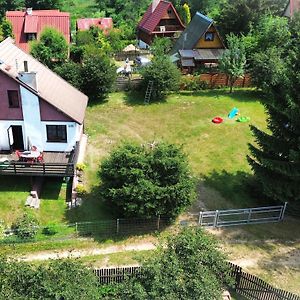 Domek Letniskowy Nad Jeziorem Tumiany Villa Bartolty Wielkie Exterior photo