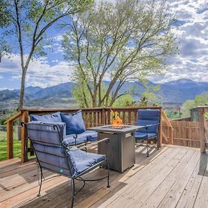 Kings Overlook Hot Tub W Pikes Peak Views Villa Colorado Springs Exterior photo