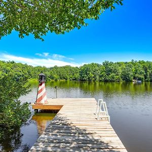 Lakefront Lusby Home With Fire Pit 3 Mi To Beach! Exterior photo