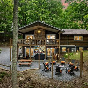 Asheville Private Retreat Game Room Hot Tub Swiss Exterior photo