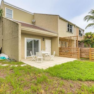 Fort Pierce Condo Walk To Beach And State Park! Exterior photo