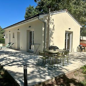 Maison Neuve, Cadre Apaisant,Jacuzzi Et Piscine Villa Planioles Exterior photo