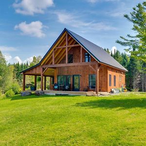 Fire Pit And Views Pet-Friendly Vermont Cabin Villa Craftsbury Exterior photo