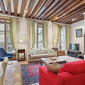 Marais Historical Center Parisian Apartment 3Br Exterior photo